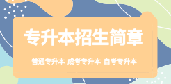 湖北专升本招生简章