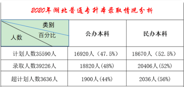 湖北专升本民办学校录取率多少